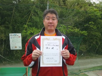 04/29(火) 男子シングルス 中級 優勝＜インスピリッツテニスクラブ＞
