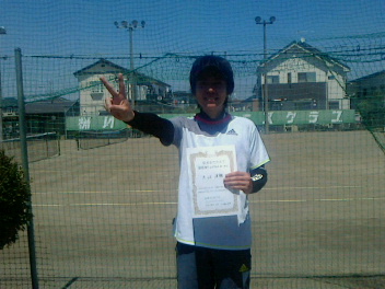 06/01(日) 男子シングルス オープン 優勝＜桶川グリーンテニスクラブ＞