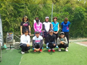 06/03(火) 女子シングルス 初中級＜インスピリッツテニスクラブ＞
