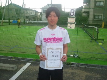 07/21(月) 男子シングルス 初級 優勝＜パブリックフットサル＆テニス＞