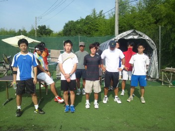 07/22(火) 男子シングルス オープン＜インスピリッツテニスクラブ＞