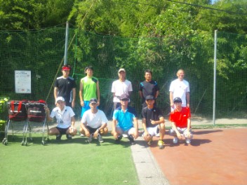 08/19(火) 男子シングルス 中級＜インスピリッツテニスクラブ＞