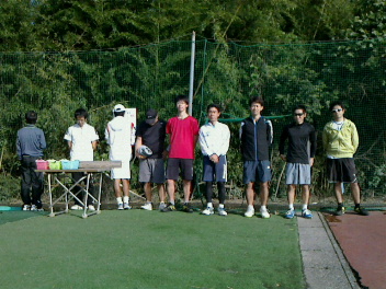 10/07(火) 男子シングルス オープン＜インスピリッツテニスクラブ＞