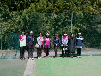 04/04(火) 女子シングルス 超初級＜インスピリッツテニスクラブ＞
