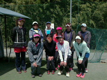 04/06(木) 女子シングルス 初級＜インスピリッツテニスクラブ＞