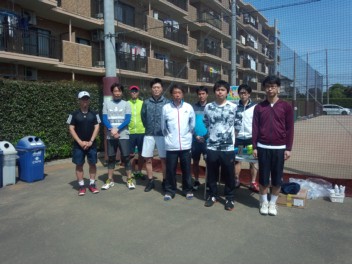 04/25(火) 男子シングルス 中級＜東大宮テニスクラブ＞