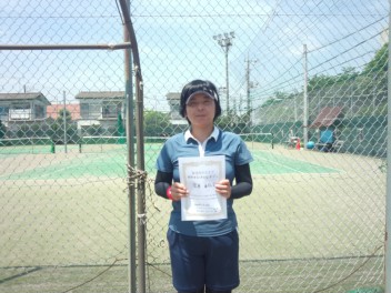 05/22(月) 女子シングルス オープン 優勝＜イケノヤテニススクール＞