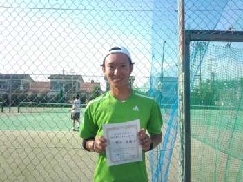 05/22(月) 男子シングルス オープン 優勝＜イケノヤテニススクール＞