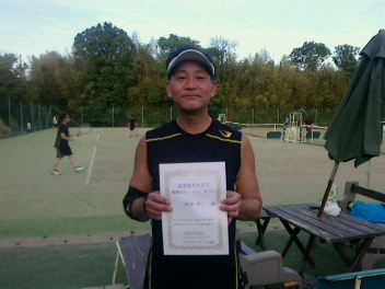 05/23(火) 男子シングルス オープン 優勝＜インスピリッツテニスクラブ＞