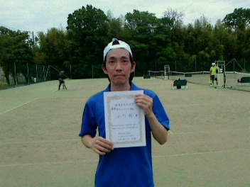 05/24(水) 男子シングルス 中級 優勝＜インスピリッツテニスクラブ＞