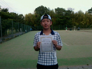 06/06(火) 男子シングルス 初級 優勝＜インスピリッツテニスクラブ＞