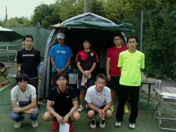 06/08(木) 男子シングルス オープン＜インスピリッツテニスクラブ＞