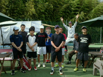 06/09(金) 男子シングルス オープン＜インスピリッツテニスクラブ＞