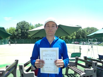 07/05(水) 男子シングルス オープン 優勝＜インスピリッツテニスクラブ＞