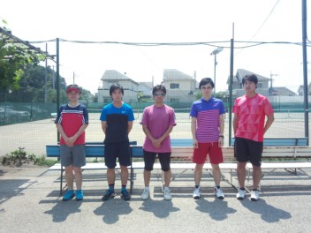 07/08(土) 男子シングルス 中級＜フォレストテニスクラブ＞