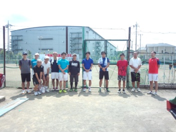 08/27(日) 男子シングルス 初級＜大熊テニスクラブ＞