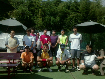 08/28(月) 男子シングルス 初級＜インスピリッツテニスクラブ＞