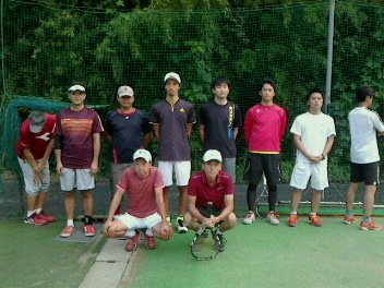 09/01(金) 男子シングルス オープン＜インスピリッツテニスクラブ＞