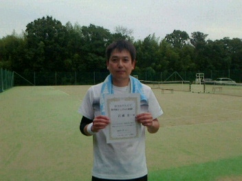 09/05(火) 男子シングルス 初級 優勝＜インスピリッツテニスクラブ＞