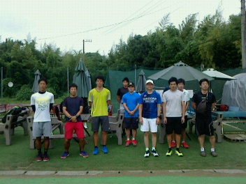 09/07(木) 男子シングルス オープン＜インスピリッツテニスクラブ＞