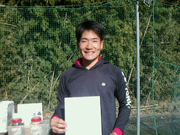 12/26(火) 男子シングルス オープン 優勝＜インスピリッツテニスクラブ＞