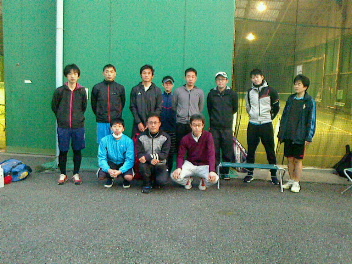 03/25(日) 男子シングルス 中級＜トマトインドアテニスクラブ＞