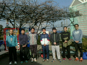 03/27(火) 男子シングルス 中級＜トマトインドアテニスクラブ＞
