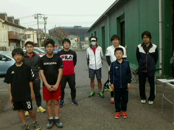 03/27(火) 男子シングルス 初級＜トマトインドアテニスクラブ＞