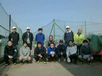 04/01(日) 男子シングルス 中級＜大熊テニスクラブ＞