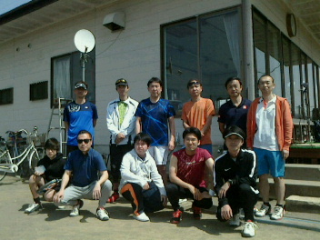 04/01(日) 男子シングルス 初級＜大熊テニスクラブ＞