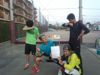 04/03(火) 男子シングルス オープン 優勝＜東大宮テニスクラブ＞