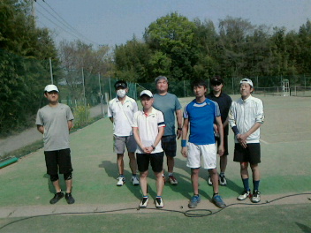 04/03(火) 男子シングルス 初中級＜インスピリッツテニスクラブ＞