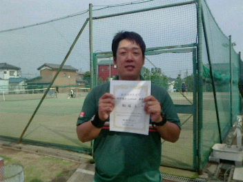 05/03(木) 男子シングルス 初級 優勝＜桶川グリーンテニスクラブ＞