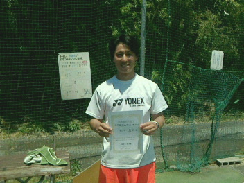 05/24(木) 男子シングルス オープン 優勝＜インスピリッツテニスクラブ＞