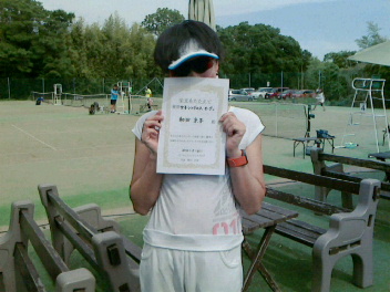 05/25(金) 女子シングルス オープン 優勝＜インスピリッツテニスクラブ＞