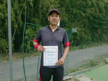 05/26(土) 男子シングルス 初級 優勝＜インスピリッツテニスクラブ＞