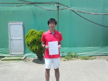 05/27(日) 男子シングルス オープン 優勝＜フォレストテニスクラブ＞