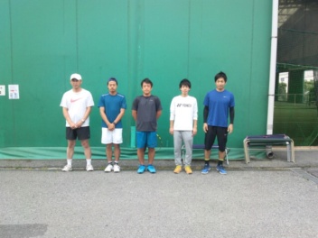 05/29(火) 男子シングルス オープン＜トマトインドアテニスクラブ＞