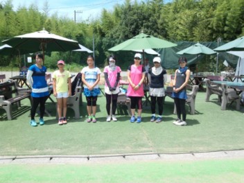 07/23(月) 女子シングルス 中級＜インスピリッツテニスクラブ＞
