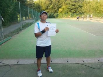 07/23(月) 男子シングルス 初中級 優勝＜インスピリッツテニスクラブ＞