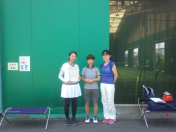 07/24(火) 女子シングルス 初中級＜トマトインドアテニスクラブ＞