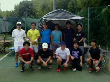 07/26(木) 男子シングルス 中級＜インスピリッツテニスクラブ＞