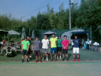 08/30(木) 男子シングルス オープン＜インスピリッツテニスクラブ＞