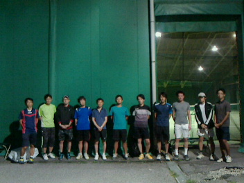 09/23(日) 男子シングルス 初中級＜トマトインドアテニスクラブ＞