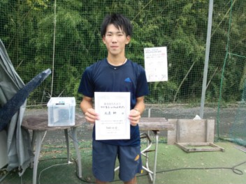 10/05(金) 男子シングルス オープン 優勝＜インスピリッツテニスクラブ＞