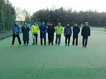 01/03(木) 男子シングルス 上級＜インスピリッツテニスクラブ＞