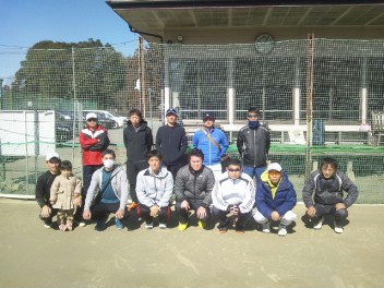 02/23(土) 男子シングルス 初級＜大熊テニスクラブ＞