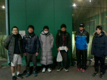 02/23(土) 男子シングルス 上級＜トマトインドアテニスクラブ＞