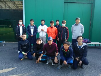 02/26(火) 男子シングルス 初中級＜トマトインドアテニスクラブ＞