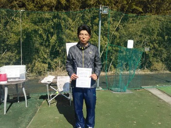 03/05(火) 男子シングルス オープン 優勝＜インスピリッツテニスクラブ＞